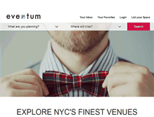 Tablet Screenshot of eventum.com